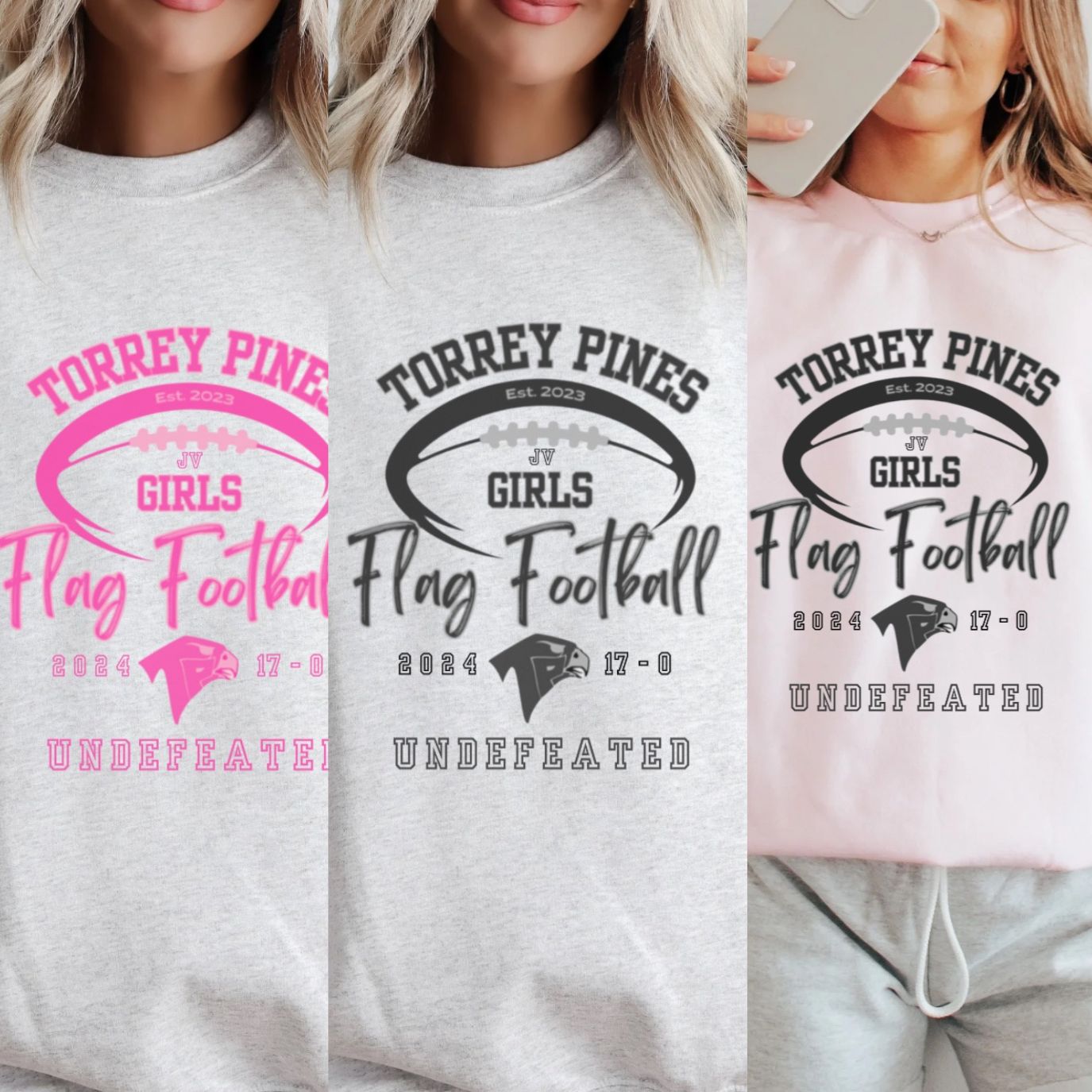 Torrey Pines Flag Football Sweatshirt Parents